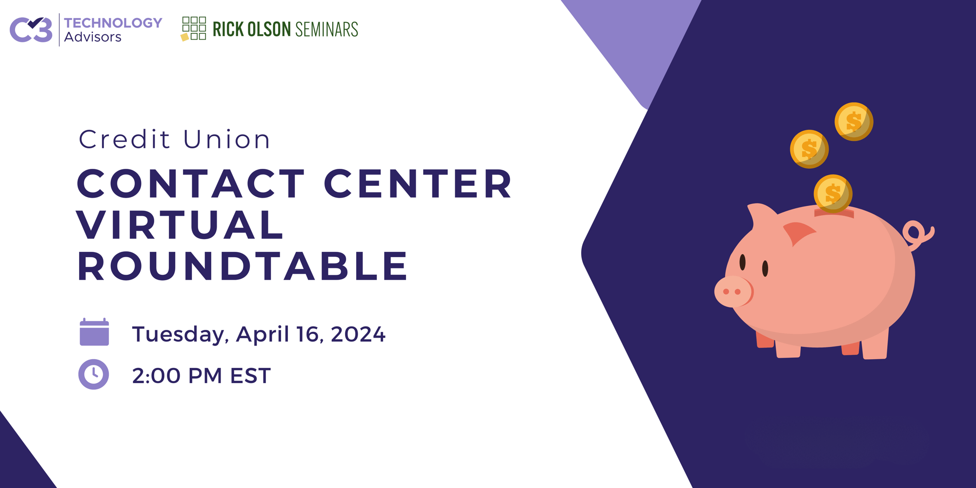 April Credit Union Contact Center Virtual Roundtable