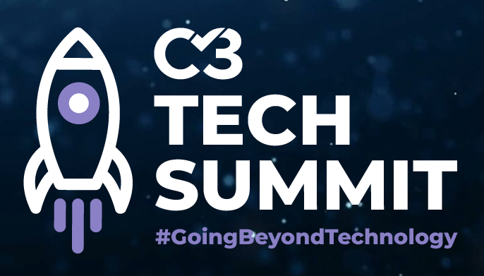 C3 Tech Summit Logo on space background