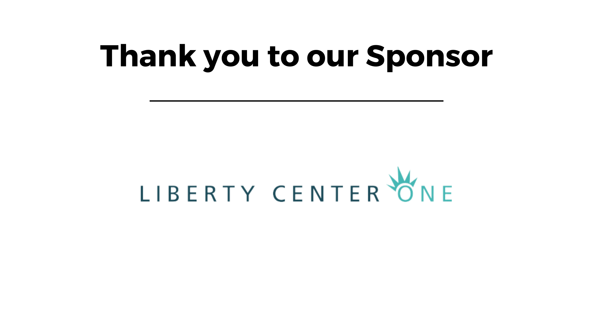 Thank you to our Sponsors (17)