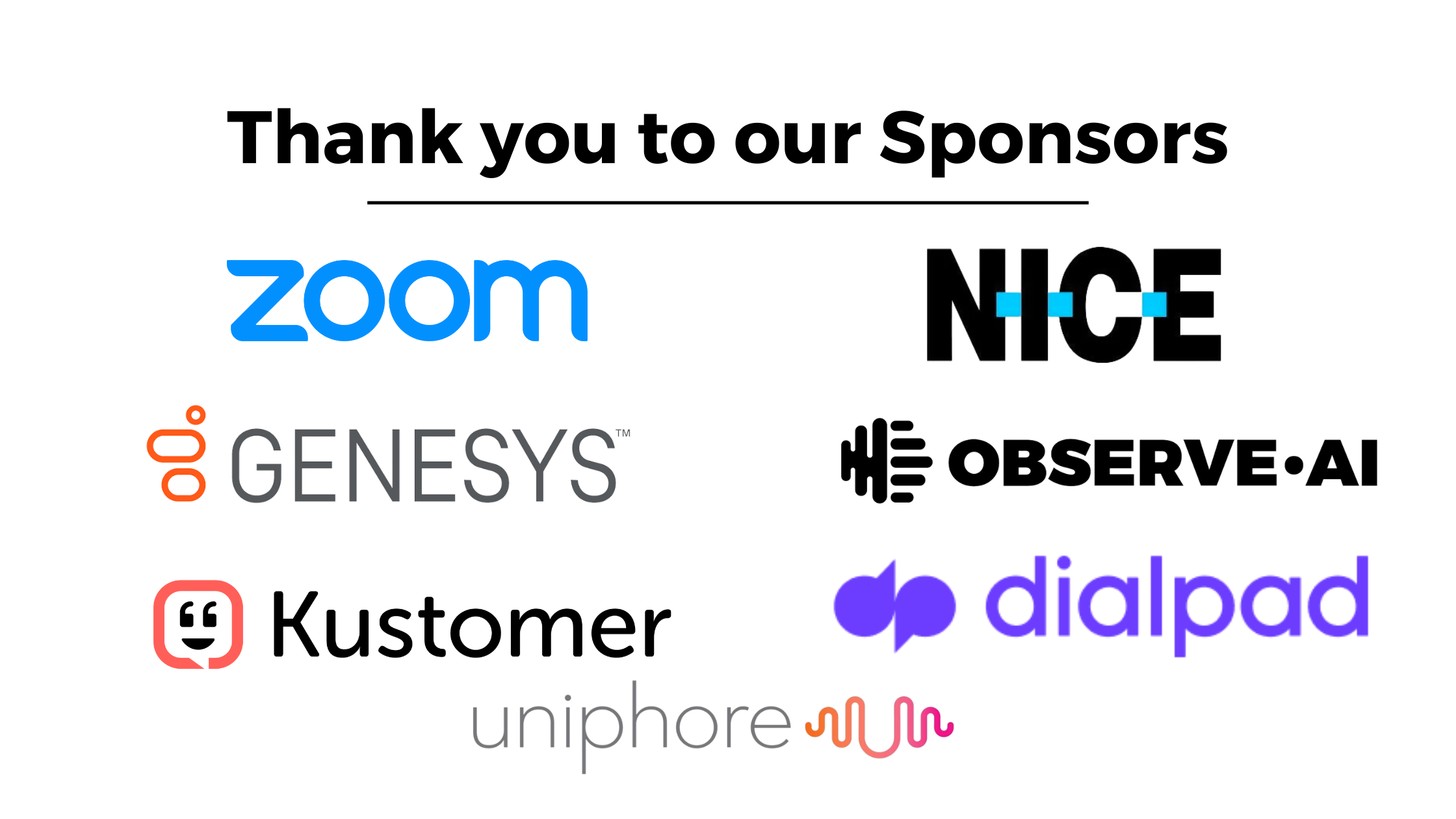 Thank you to our Sponsors (37)